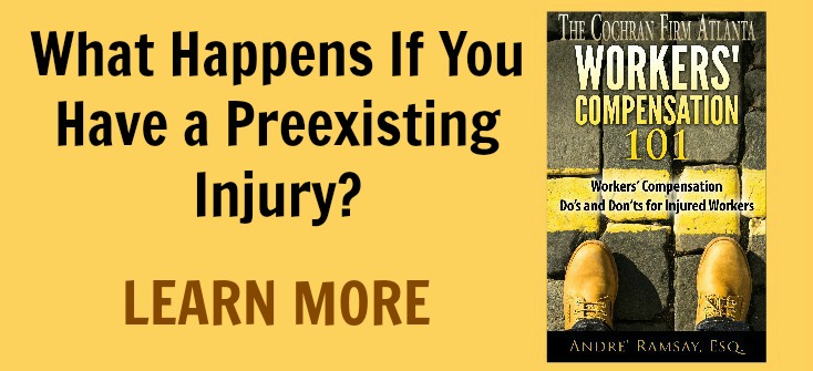 What If I Have a Preexisting Injury? | Georgia Workers' Compensation