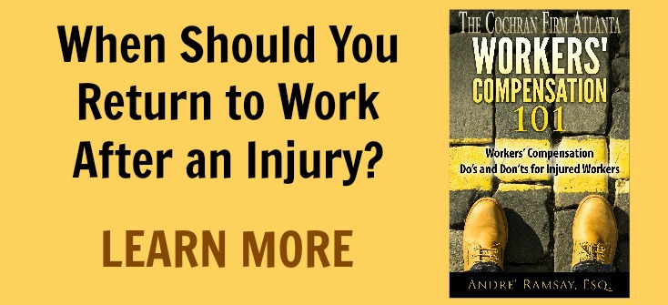 When should you return to work after an injury
